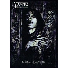 Vampire L'Age des Ténèbres - Ecran du Conteur & Feuilles de Personnages (jdr en VF)