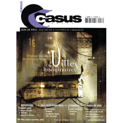 Casus Belli N° 16 (magazine de jeux de rôle) 002