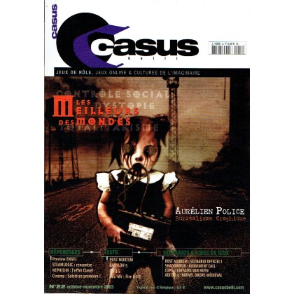 Casus Belli N° 22 (magazine de jeux de rôle) 001