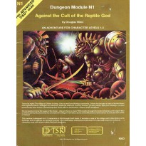 N1 Against the Cult of the Reptile God (jdr AD&D 1ère édition)
