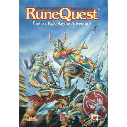 Runequest - Fantasy RolePlaying Adventure (Livre de base Third Edition en VO) 002