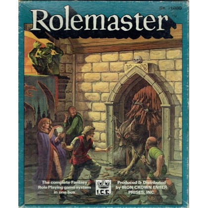 Rolemaster - Boîte de Base (jdr en VO) 002