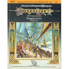 Dragonlance - DL6 Dragons of Ice (jdr AD&D 1ère édition)
