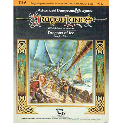 Dragonlance - DL6 Dragons of Ice (jdr AD&D 1ère édition) 001