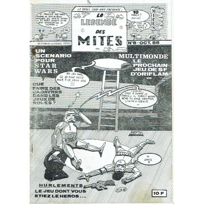 La Légende des Mites N° 8 (fanzine amateur de jeux de rôle) 001