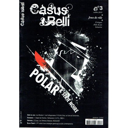 Casus Belli N° 3 (magazine de jeux de rôle 3ème édition) 001