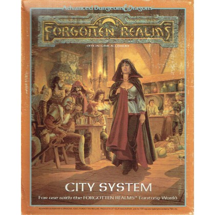 City System - Boxed set (jdr AD&D 1ère édition - Forgotten Realms) 001