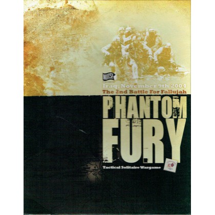 Phantom Fury - Iraq 2004 (Tactical Solitaire Wargame Nuts! Publishing) 001