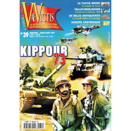 Vae Victis N° 39 (La revue du Jeu d'Histoire tactique et stratégique) 001