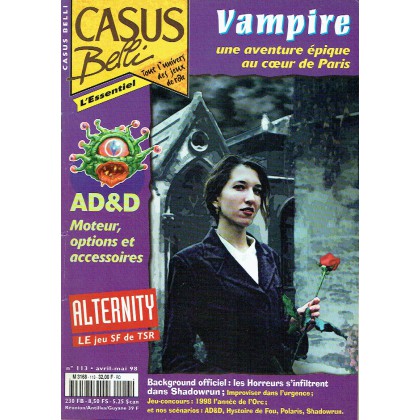 Casus Belli N° 113 (magazine de jeux de rôle) 002