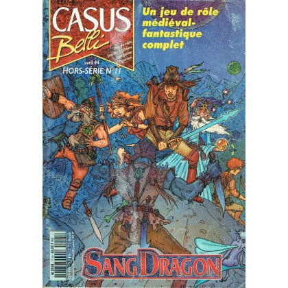 Casus Belli N° 11 Hors-Série - SangDragon (magazine de jeux de rôle) 001
