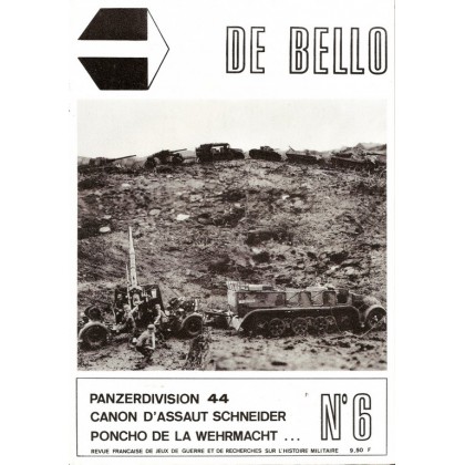 De Bello N° 6 (Revue française de jeux de guerre et d'histoire militaire) 001