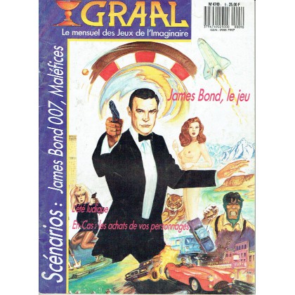 Graal N° 9 (Mensuel de jeux de rôles) 001