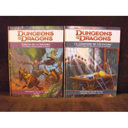 Lot Forces de la Nature & Le Comptoir de l'Aventure (jdr D&D 4) L033