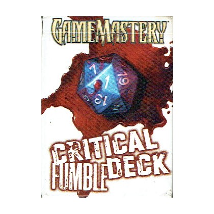 Game Mastery - Critical Fumble Deck (cartes de jdr Pathfinder en VO) 001