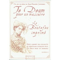 Le Boutefeu imprimé - Numéro 2 (jdr Te Deum pour un Massacre)
