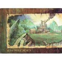 Ecran & fiches du Jeu de l'Initié (jeu de rôles Chimères)
