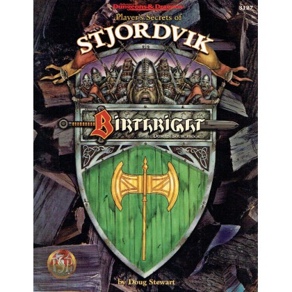 Birthright - Player's Secrets of Stjordvik (jdr AD&D 2ème édition révisée) 001