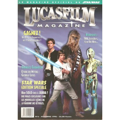 Lucasfilm Magazine N° 6 (Le magazine officiel de Star Wars) 001