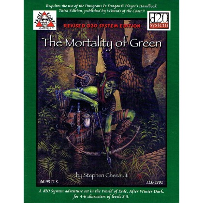 The Mortality of Green (d20 System /D&D 3 en VO) 002