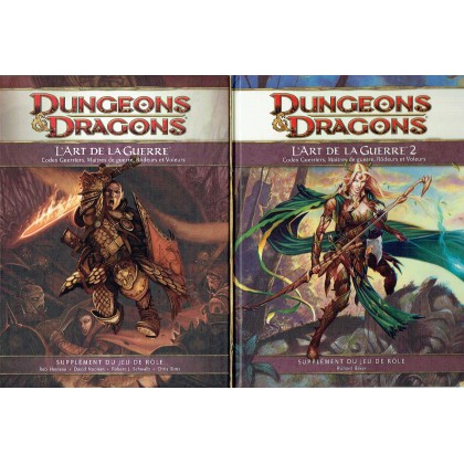 Lot L'Art de la Guerre - Tomes 1 & 2 (jdr Dungeons & Dragons 4) L038