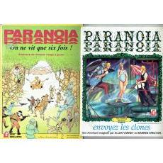 Lot de 2 scénarios (jdr Paranoia en VF)