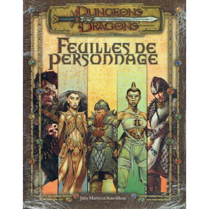 Feuilles de Personnage (jdr Dungeons & Dragons 3.0 en VF) 002