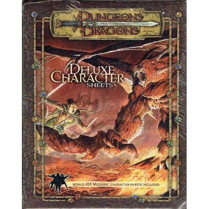 Deluxe Character Sheets (jdr Dungeons & Dragons 3.5 en VO) 001