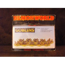 Goblins - Chasseurs d'araignées gobelins (figurines fantastiques Demonworld)