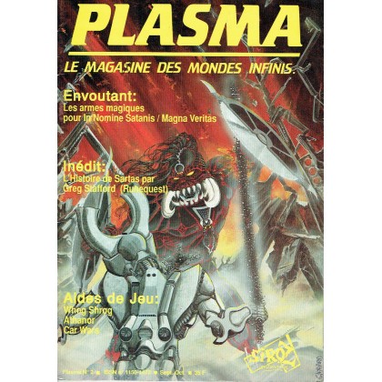 Plasma N° 2 (magazine des jeux de rôles des éditions Siroz) 001