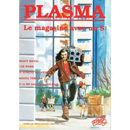 Plasma N° 6 (magazine des jeux de rôles des éditions Siroz) 001
