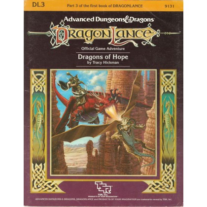Dragonlance - DL3 Dragons of Hope 002 (AD&D 1ère édition)