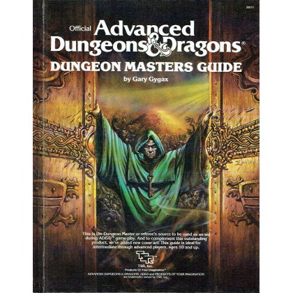 Dungeon Masters Guide (jdr AD&D 1ère édition en VO) 003