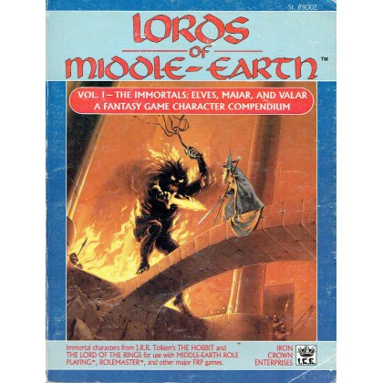 Lords of Middle-Earth - Vol. 1 The Immortals (jdr MERP en VO) 002