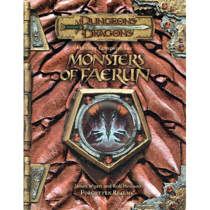 Monster Compendium - Monsters of Faerûn (jeu de rôle D&D 3.0) 001