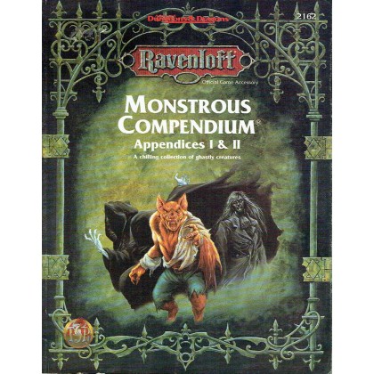 Ravenloft - Monstrous Compendium - Appendices I & II (jdr AD&D 2ème édition en VO) 001