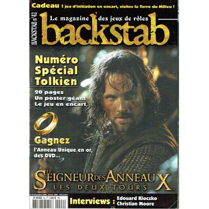 Backstab N° 42 (le magazine des jeux de rôles) 001