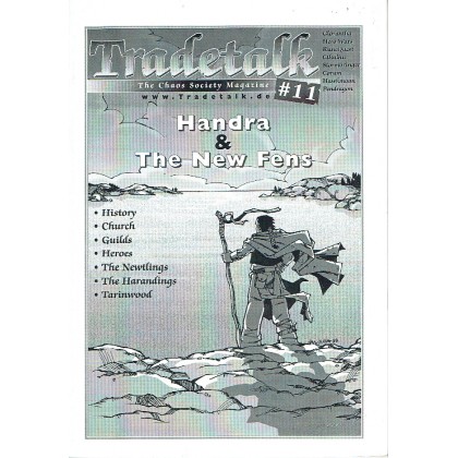 Tradetalk 11 - The Chaos Society Magazine (fanzine Glorantha Runequest Hero Wars en VO) 001