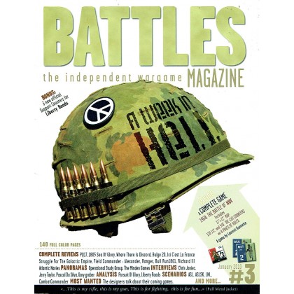 Battles Magazine N° 3 (magazine de wargames en anglais) 001