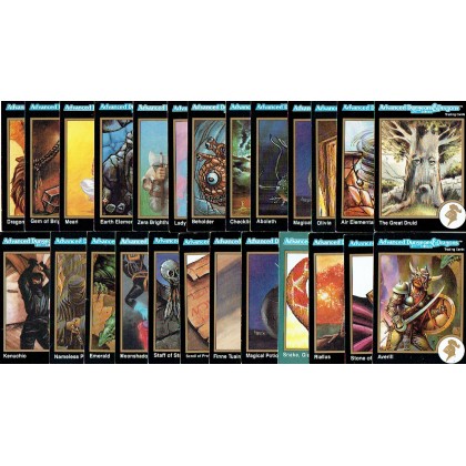 AD&D 2 Trading Cards - Lot de 25 cartes (jdr en VO) 001