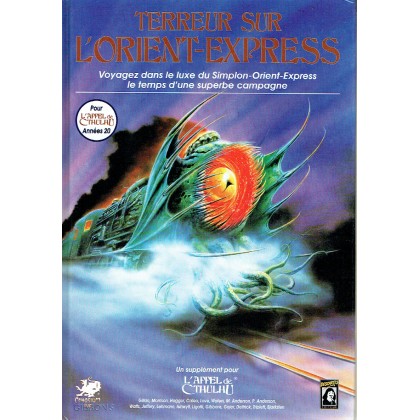 Terreur sur l'Orient-Express (campagne de jdr L'Appel de Cthulhu en VF) 001