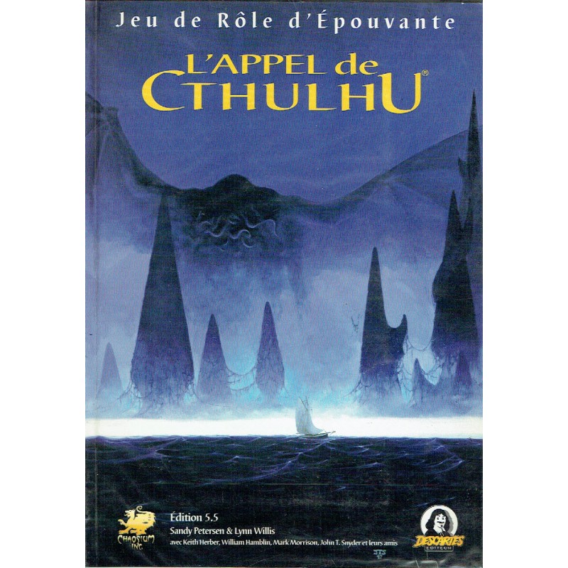 L'Appel de Cthulhu Edition 5.5 (livre de règles jdr en VF) LudoSpherik L'Appel de Cthulhu Edition 5.5 (livre de règles jdr en VF) LudoSpherik
