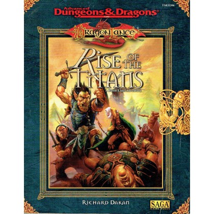 Dragonlance - Rise of the Titans (jdr AD&D - Saga Game Rules en VO) 001