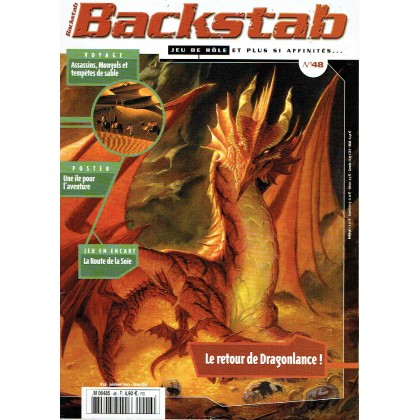 Backstab N° 48 (le magazine des jeux de rôles) 001