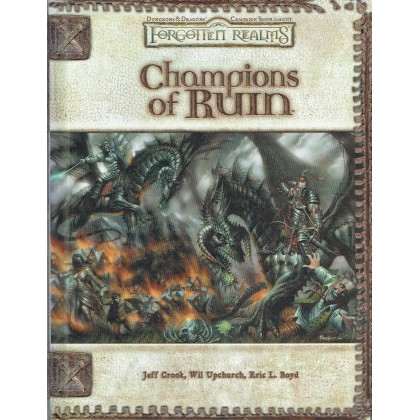 Champions of Ruin (Dungeons & Dragons 3ème édition - Forgotten Realms en VO) 001