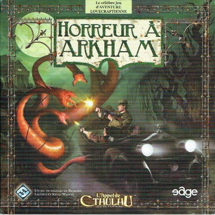 Horreur à Arkham - Jeu de plateau L'Appel de Cthulhu (jeu de stratégie Edge en VF) 001