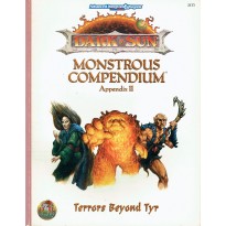Dark Sun - Monstrous Compendium Appendix II (jdr AD&D 2 en VO)