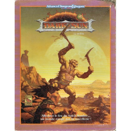 Dark Sun - La boîte de base (jdr AD&D 2ème édition en VF) 001