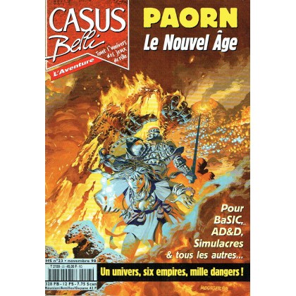 Casus Belli N° 23 Hors-Série - PAORN (magazine de jeux de rôle) 001