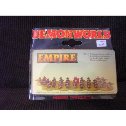 Empire - Arquebusiers Nains (figurines fantastiques Demonworld) 001